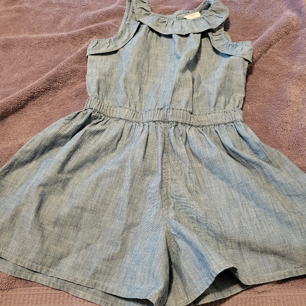 3/$30 Chambray Crewcuts romper